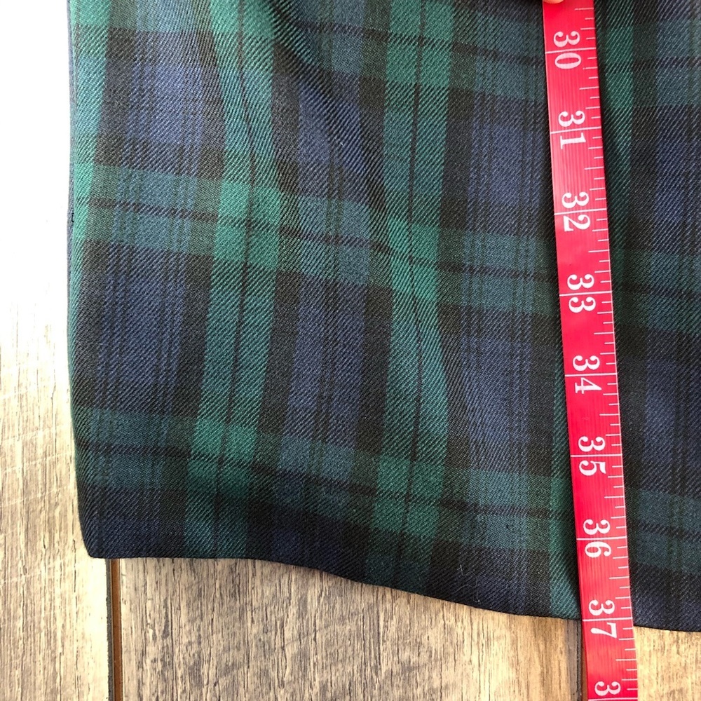 VTG L. G. Star Plaid Shoulder Pads Jacket Sz 10 - Picture 6 of 8
